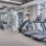 a gym with exercise equipment